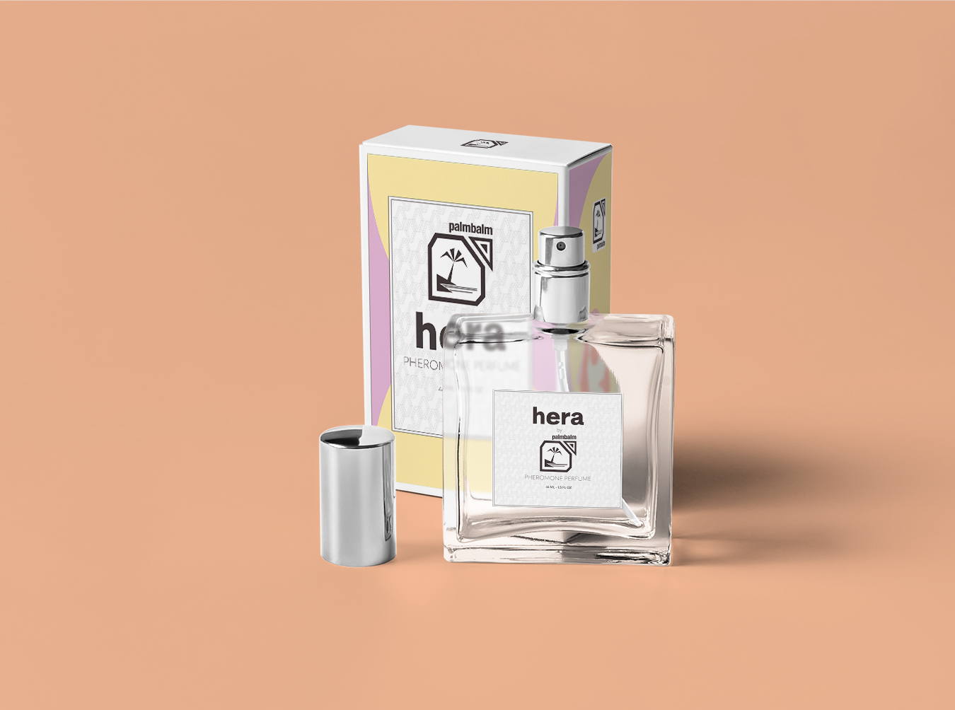 photo of hera bottle/box/cap